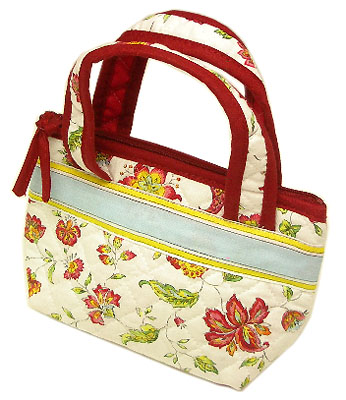 Provence pattern Mini tote bags (Vence. raw) - Click Image to Close
